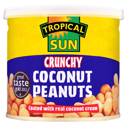TROPICAL SUN CRUNCHY COCONUT PEANUTS 165G — image 1