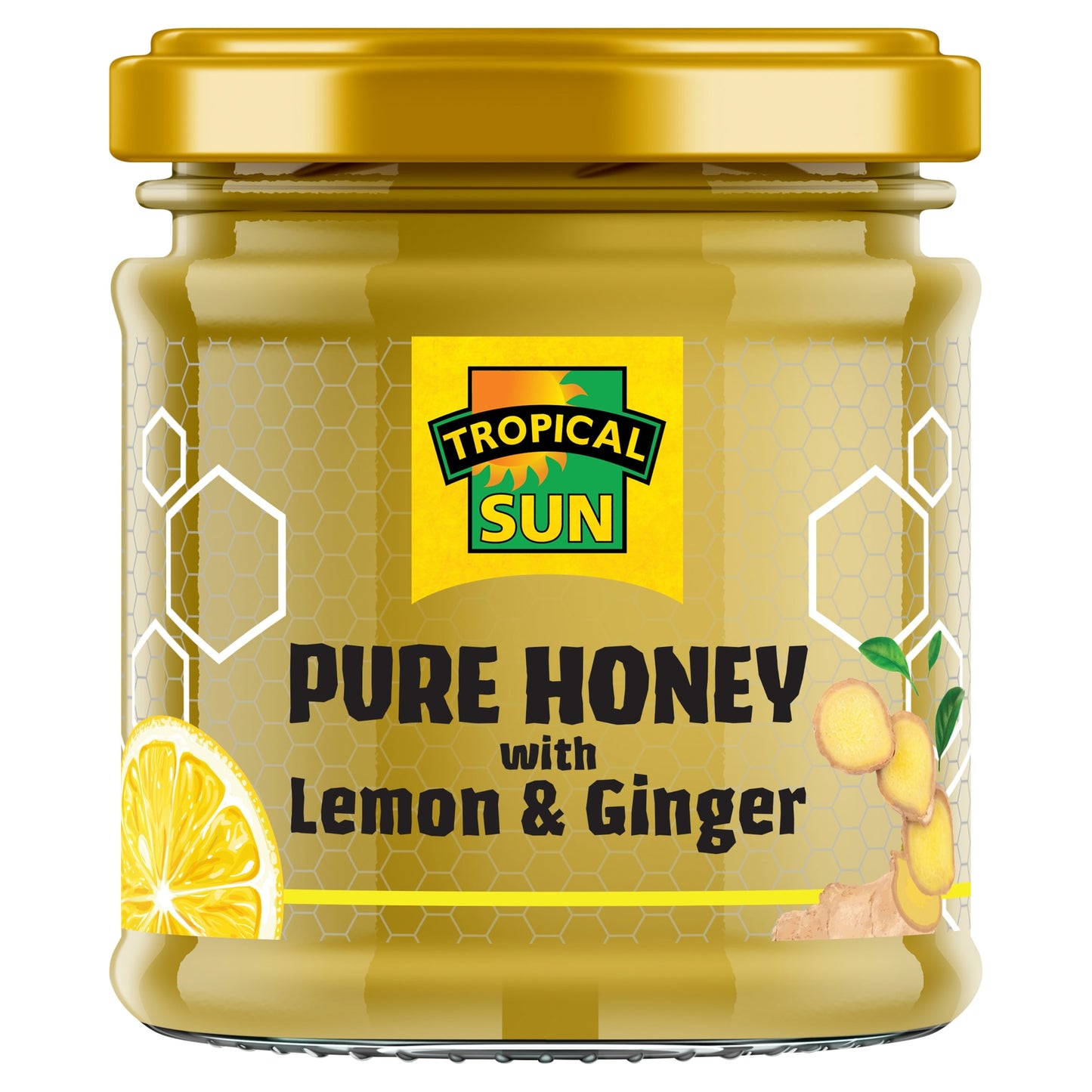 Tropical Sun Honey with Ginger and Lemon 250g — image 1