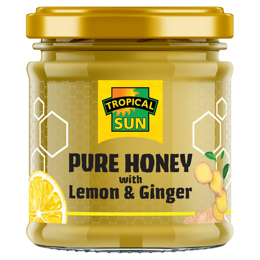 Tropical Sun Honey with Ginger and Lemon 250g — image 1