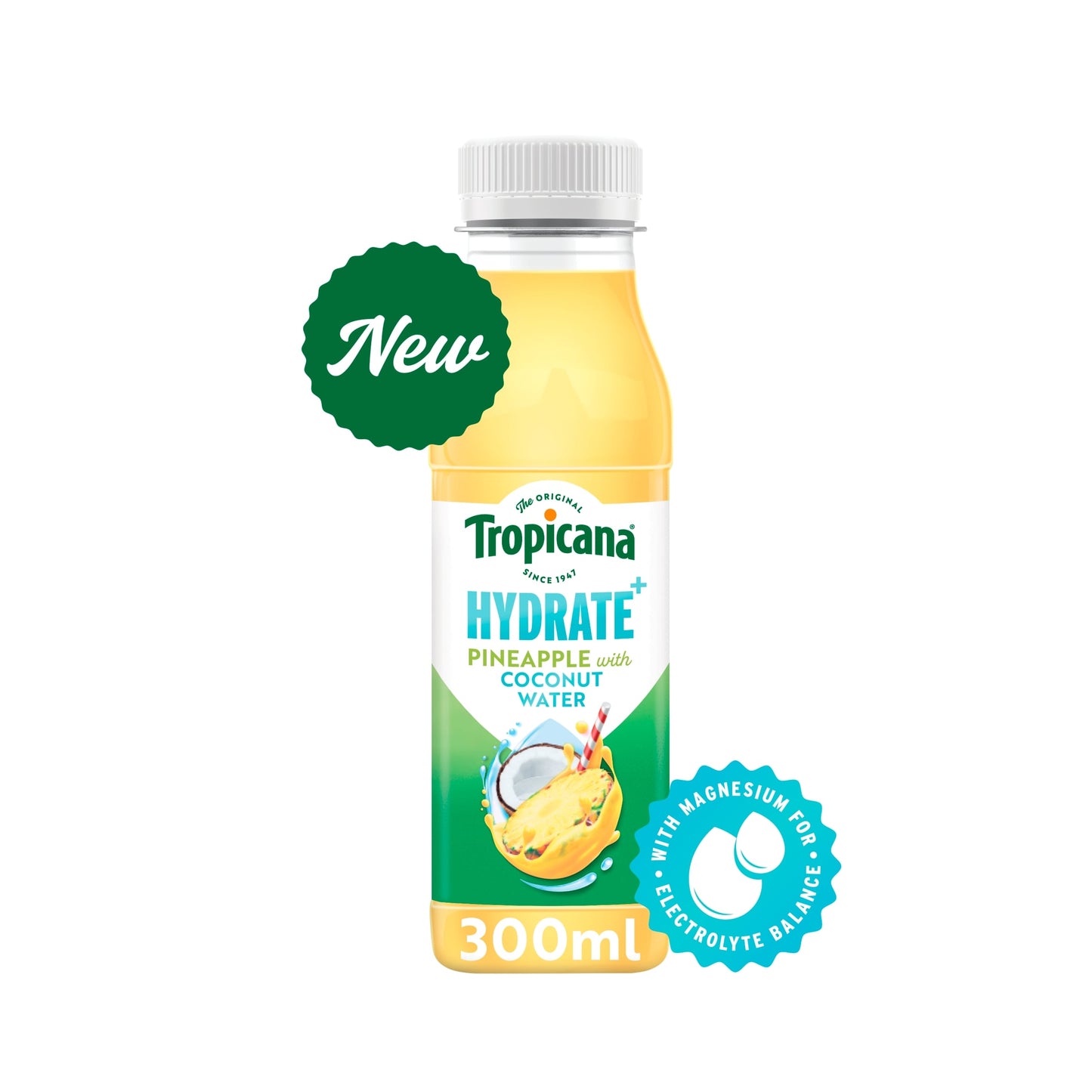 Tropicana Hydrate Coconut Water & Pineapple 300ml — image 1