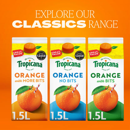 Tropicana Original Orange Fruit Juice With Bits 1.5L — image 4