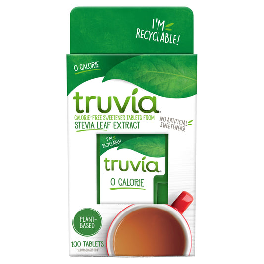 Truvia Sweetener From Stevia Leaf 100 Tablets 5G — image 1