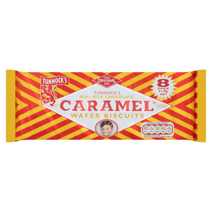 Tunnocks Milk Chocolate Caramel Wafer Biscuits Multipack, 240g — image 1