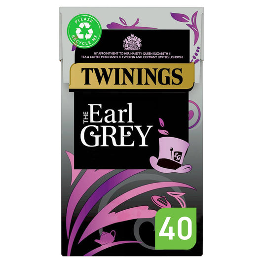 Twinings 40 Earl Grey T Bags 100G — image 1