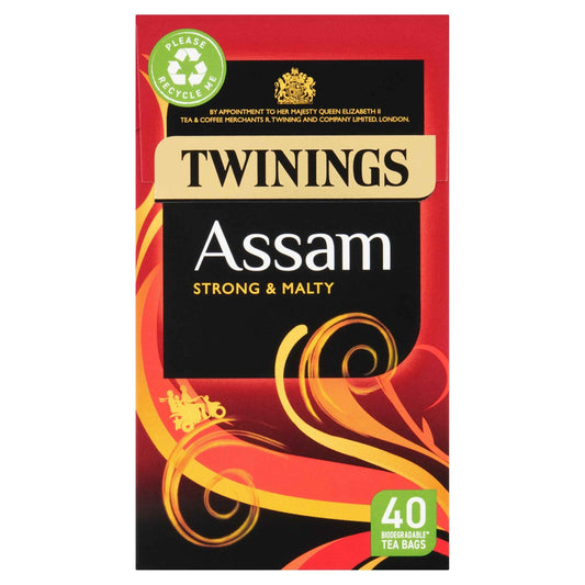 TWININGS Assam 40 Tea Bags 100g