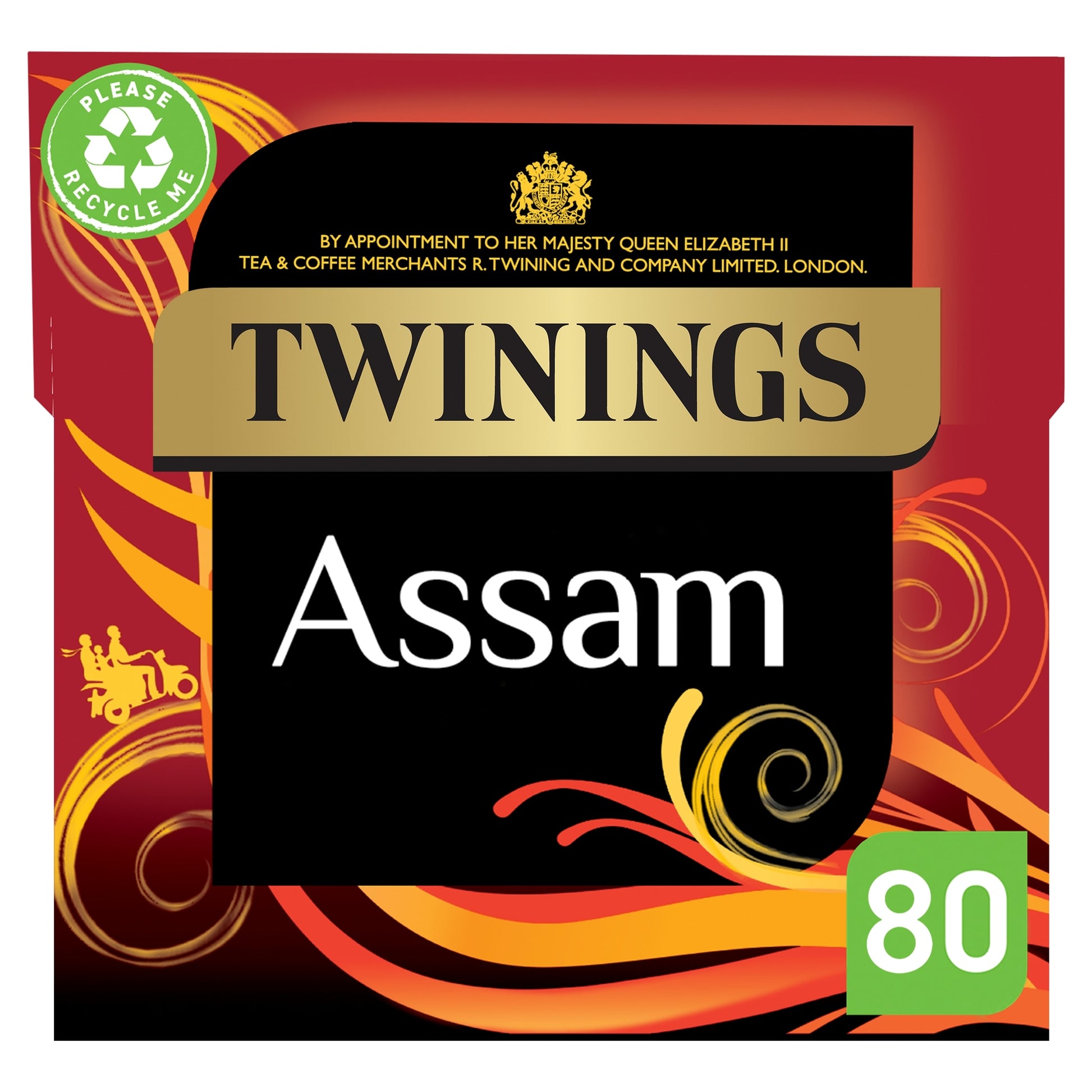 Twinings Assam Tea Bags 80S 200G — image 1