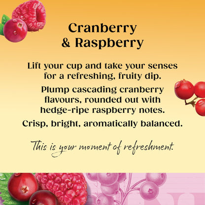 Twinings Cranberry & Raspberry Tea Bags 20 Pack 40g — image 2