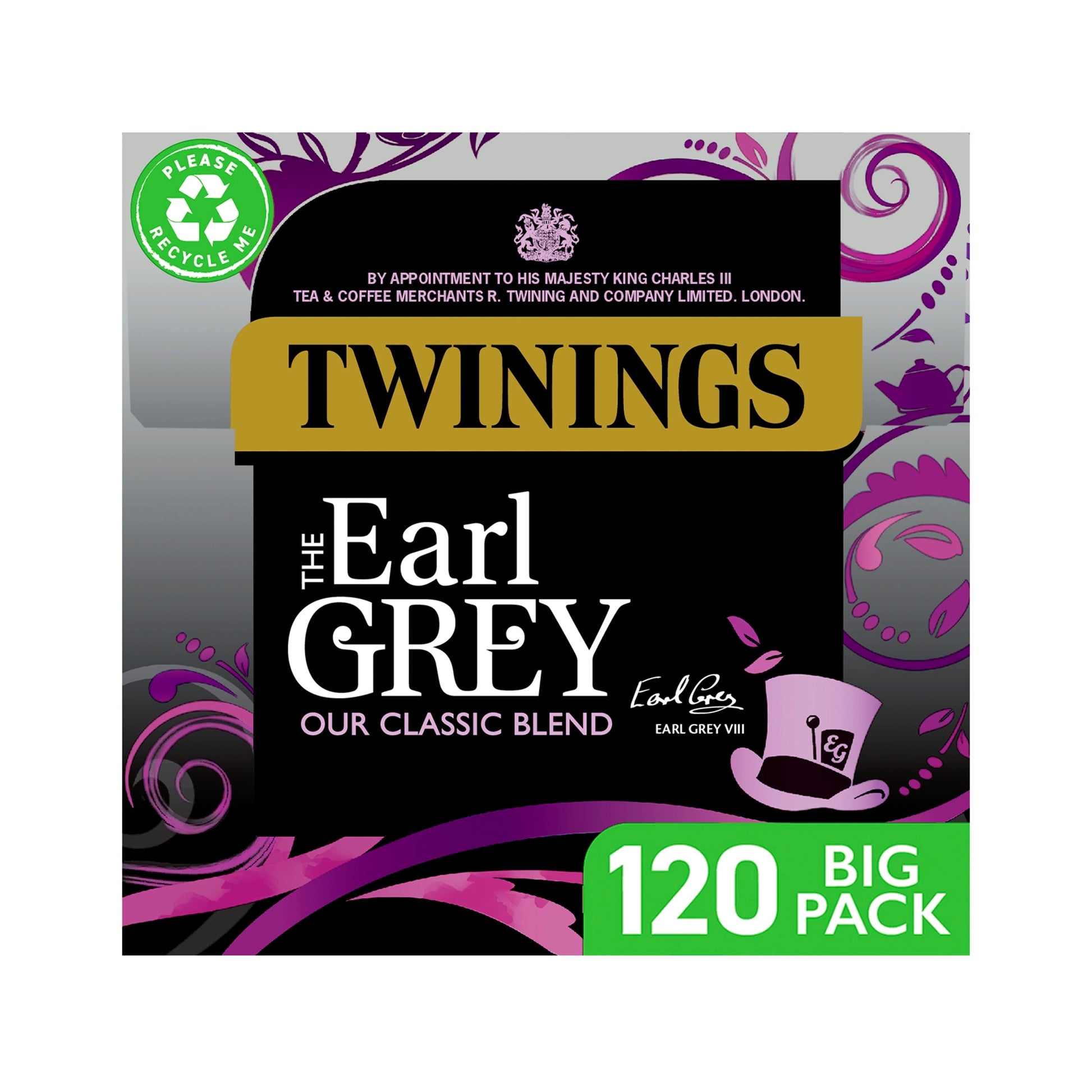 Twinings Earl Grey 120 Tea Bags 300g — image 2