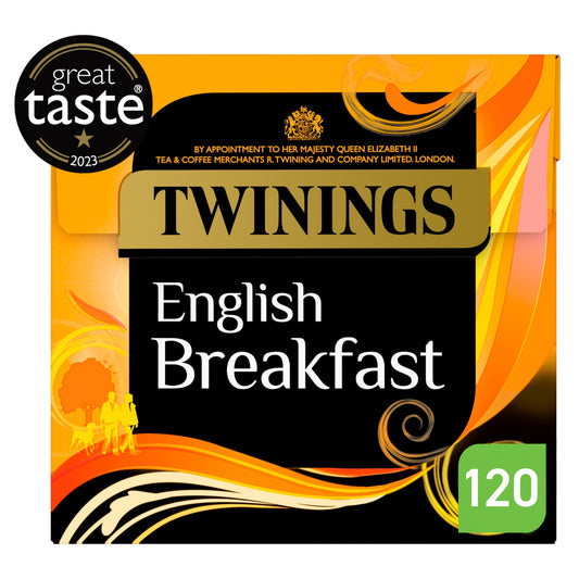 Twinings English Breakfast Tea Bags 120 Pack 300g — image 1