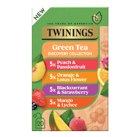 Twinings Green Tea Discovery Collection 20 Tea Bags 35g — image 1