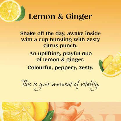 Twinings Lemon & Ginger Tea 20 Pack 30g — image 2