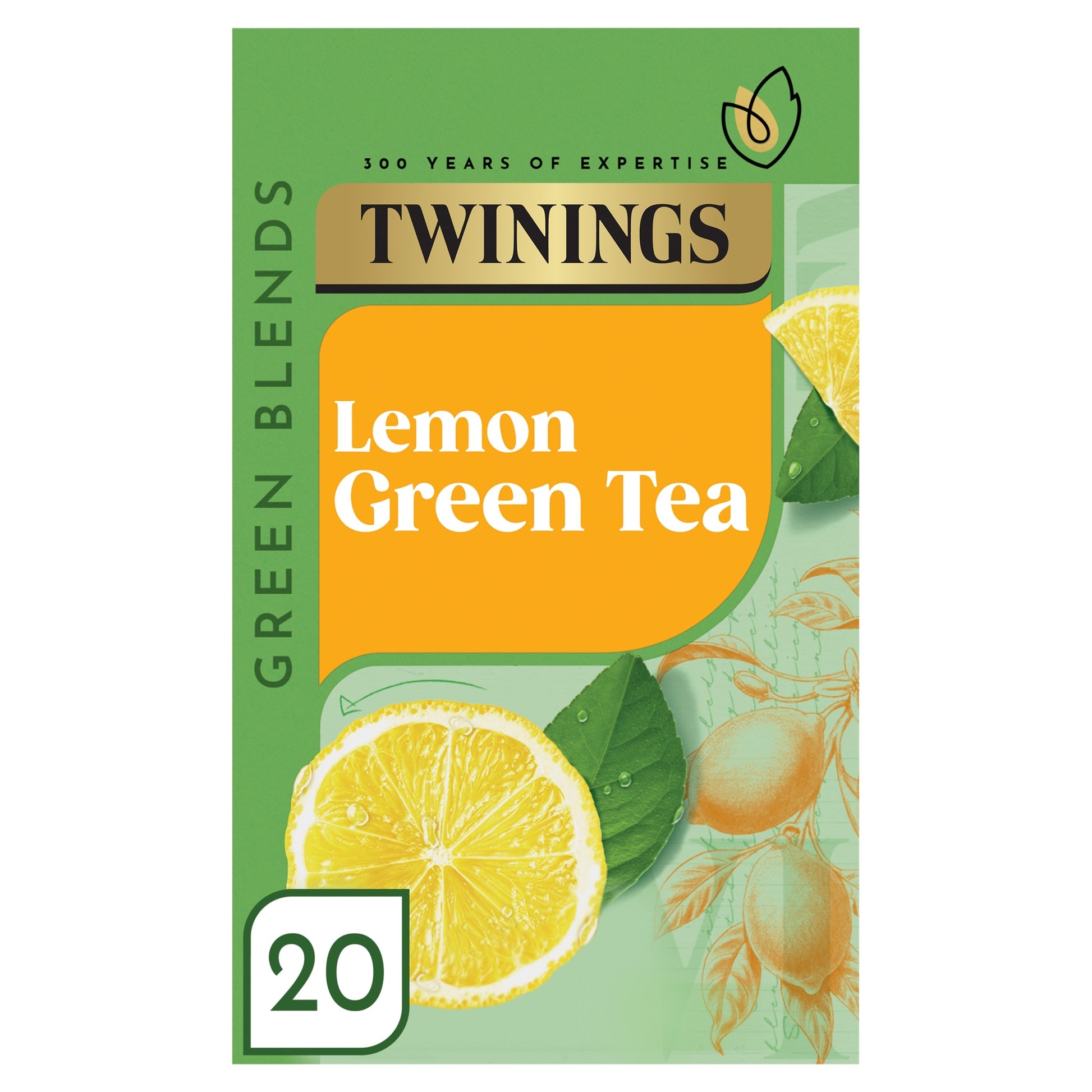 Twinings Lemon Green Tea 20 Pack 40g — image 1