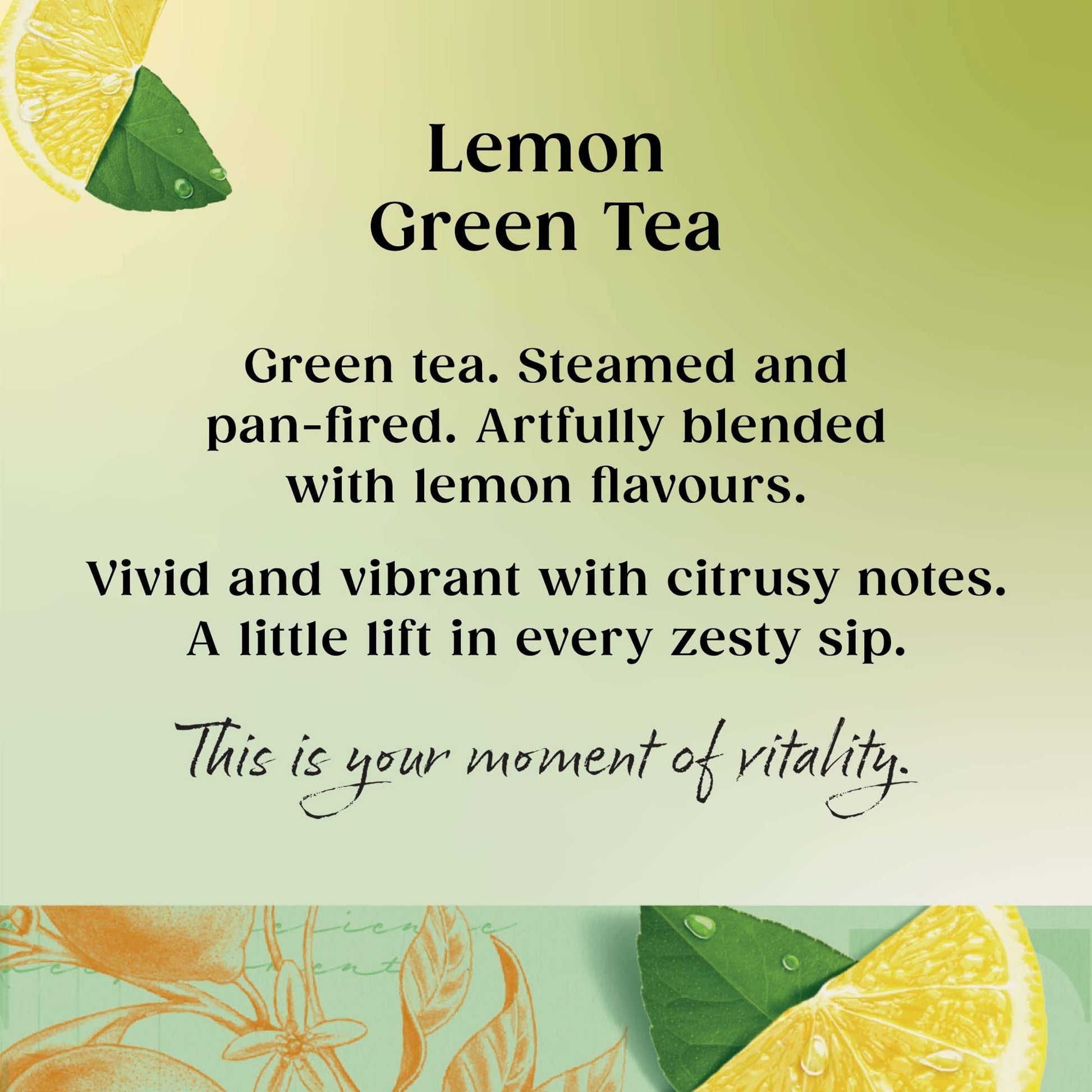 Twinings Lemon Green Tea 20 Pack 40g — image 2