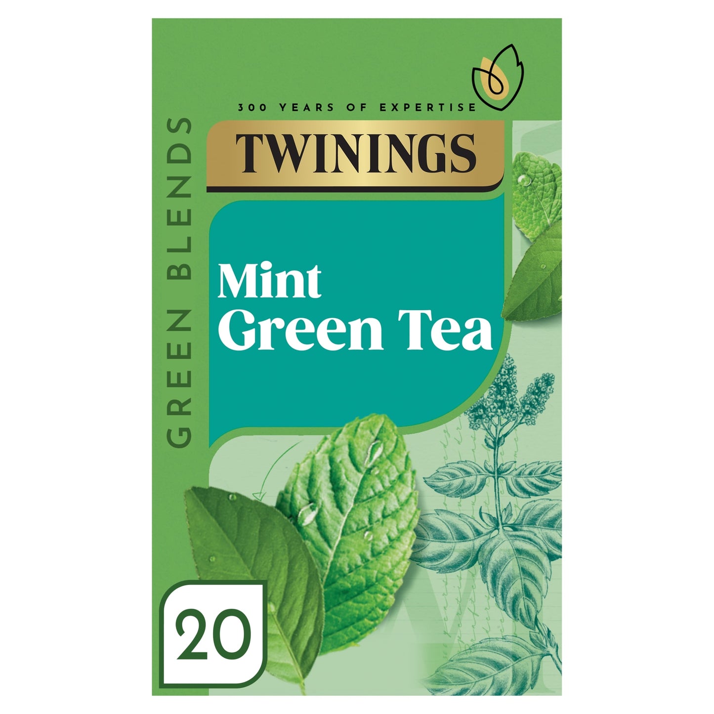 Twinings Mint Green Tea 20 Pack 40g — image 1