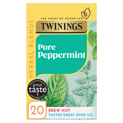 Twinings Pure Peppermint Tea Bags 20 Pack 40g — image 1