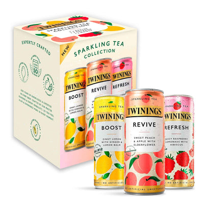 TWININGS Sparkling Tea Collection Multipack 4x250ml