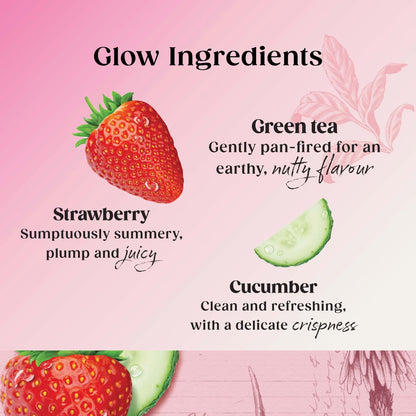 Twinings Superblends Glow Strawberry & Cucumber with Green Tea 20 Tea Bags 40g — image 3