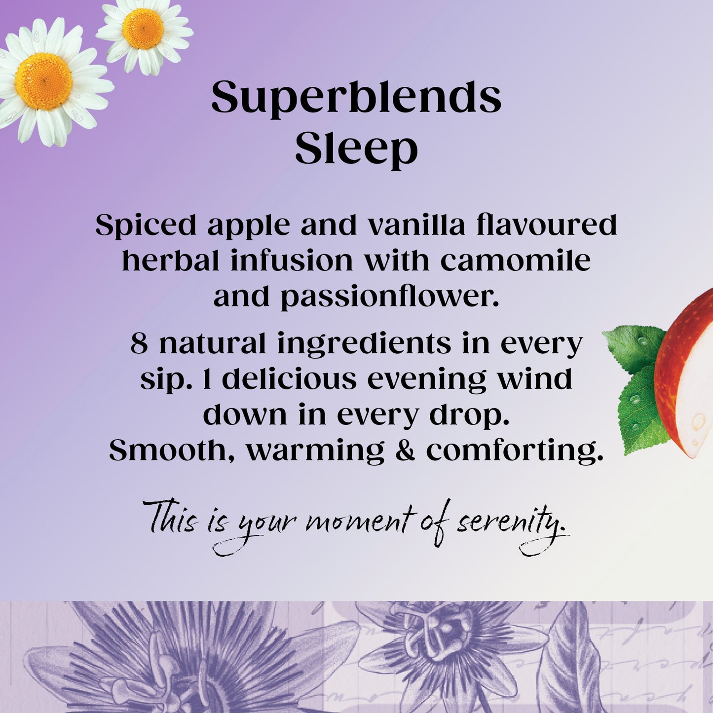 Twinings Superblends Sleep Spiced Apple & Vanilla 20 Tea Bags 30g — image 2