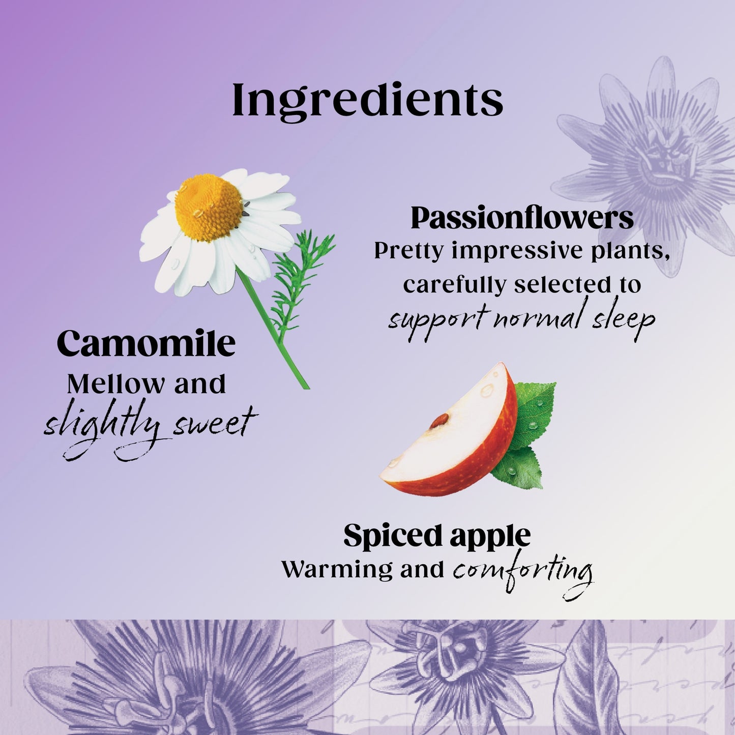 Twinings Superblends Sleep Spiced Apple & Vanilla 20 Tea Bags 30g — image 3