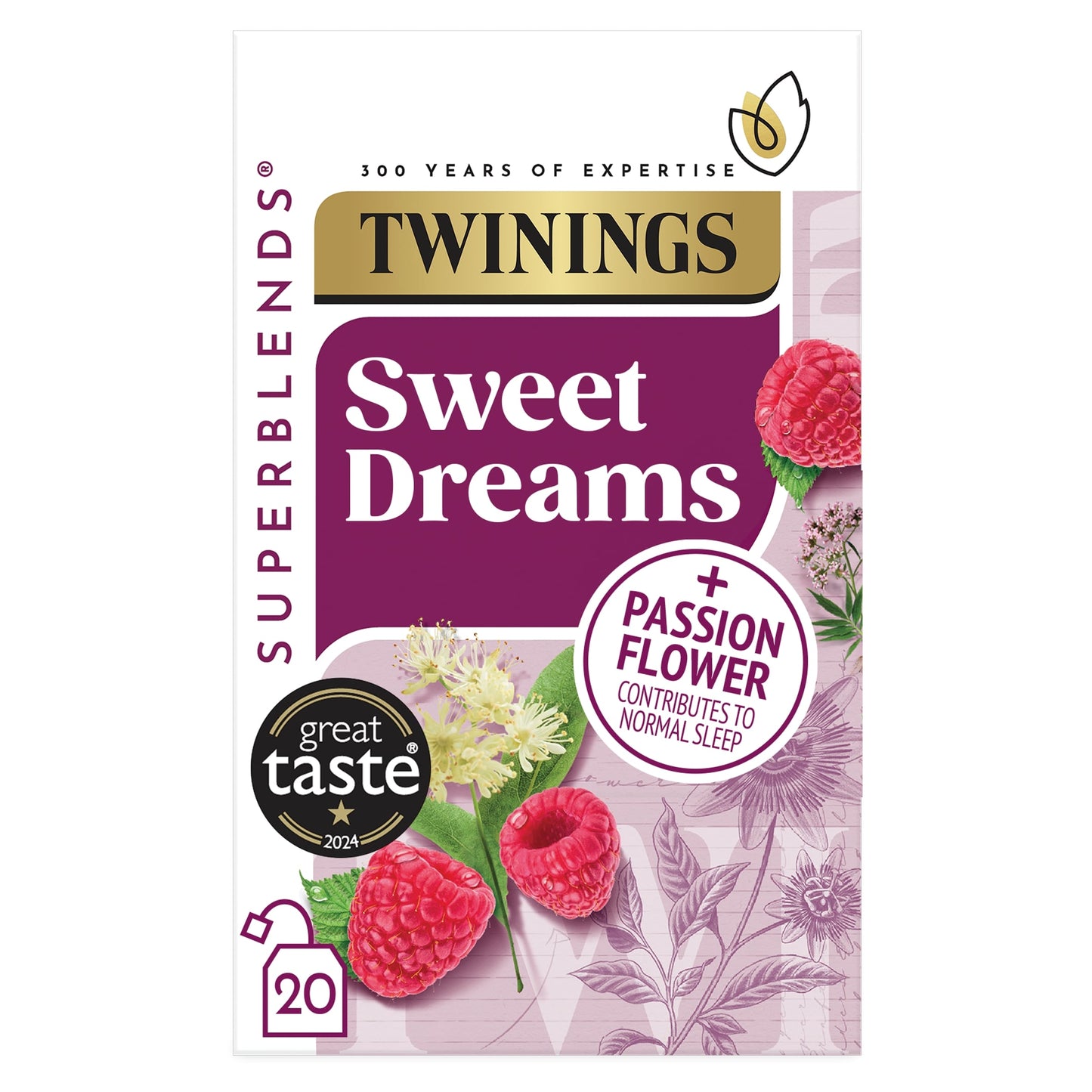 Twinings Superblends Sweet Dreams 20 Tea Bags 40g — image 1
