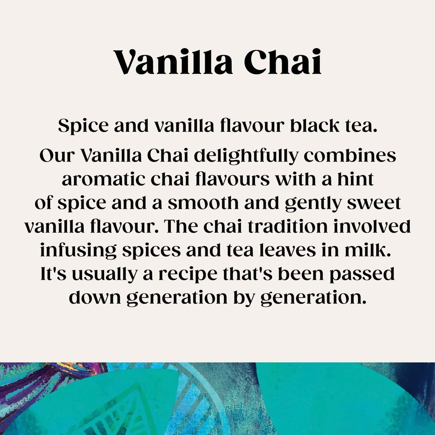 TWININGS Vanilla Chai Smooth & Sweet 20 Tea Bags 40g
