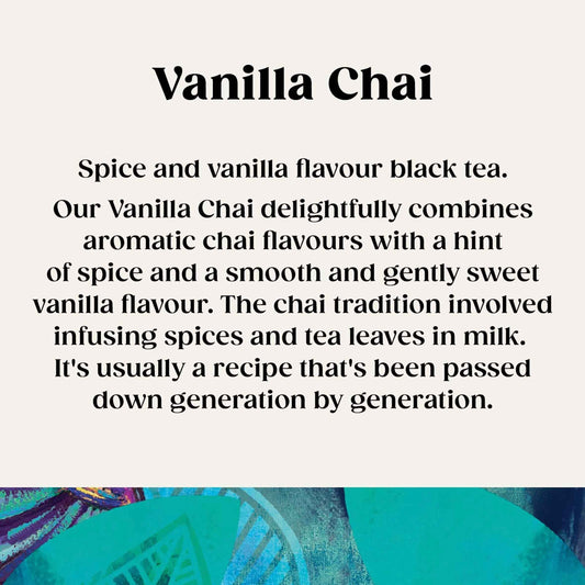 TWININGS Vanilla Chai Smooth & Sweet 20 Tea Bags 40g