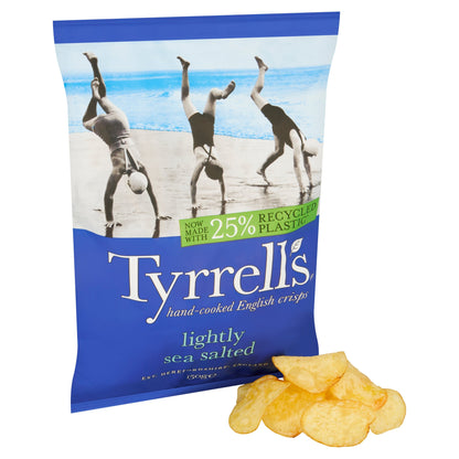 Tyrrells Lightly Sea Salted Sharing Crisps 150g — image 2