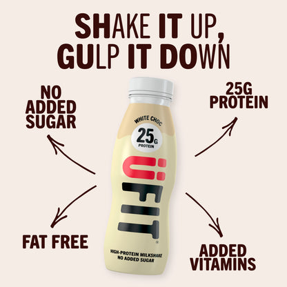 UFIT High Protein Milkshake - White Chocolate 330ml — image 2