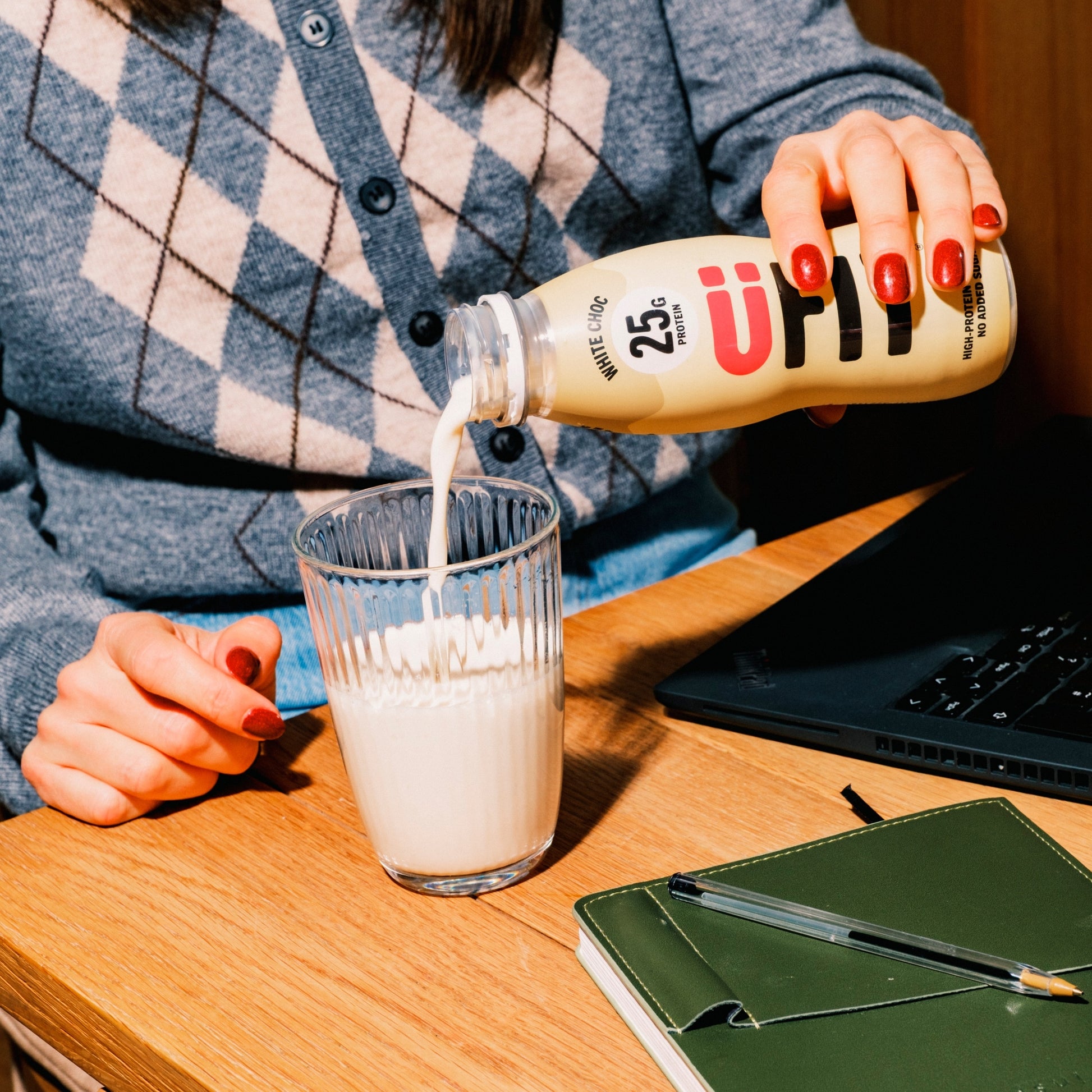 UFIT High Protein Milkshake - White Chocolate 330ml — image 4