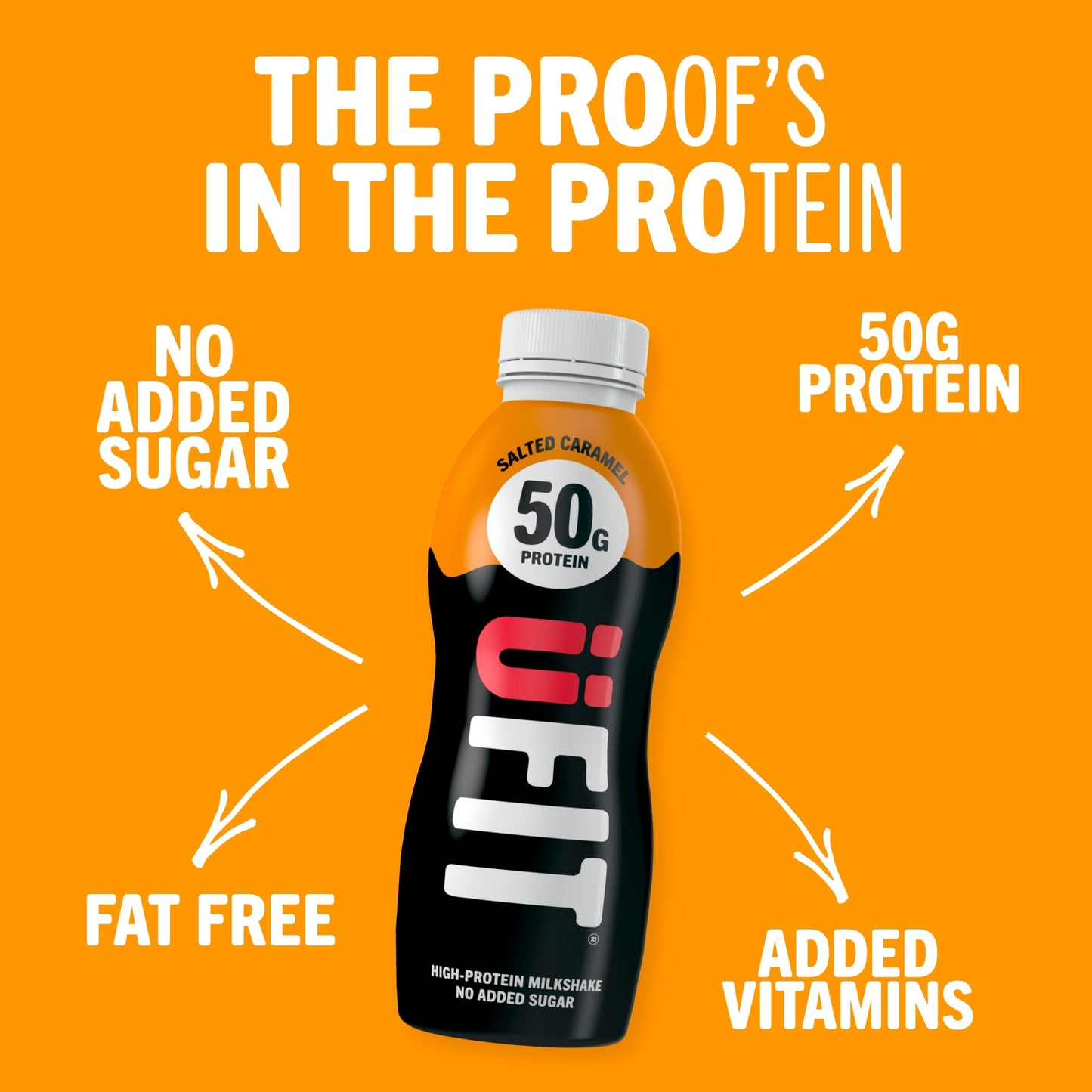 Ufit Pro50 Protein Drink Salted Caramel 500ml — image 2