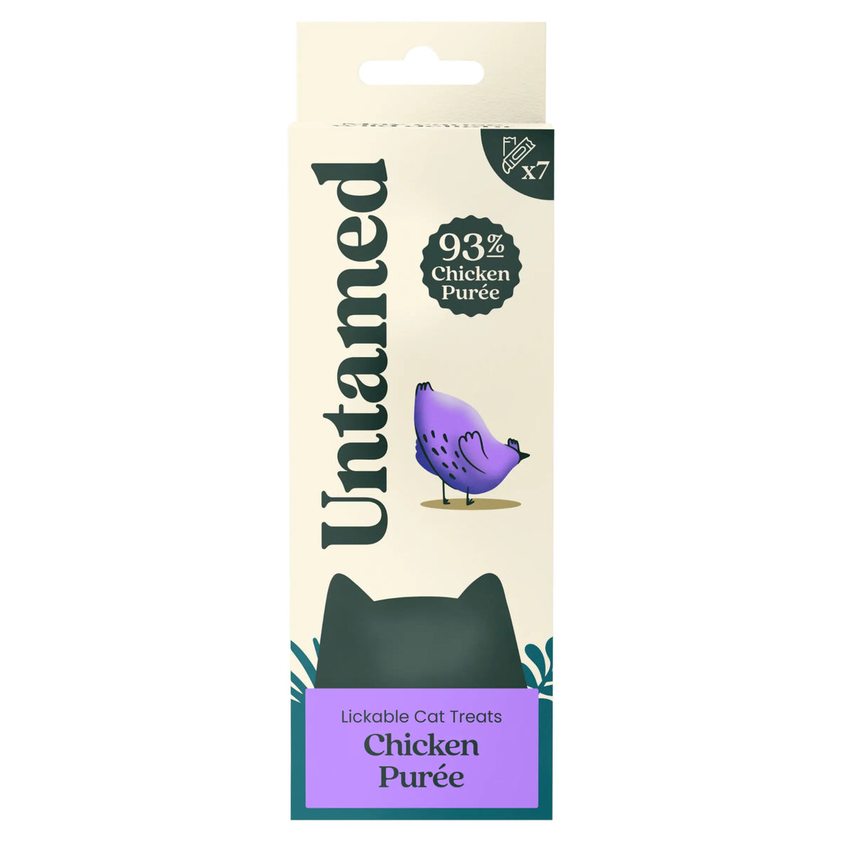 Untamed Chicken Puree 7 Sachet 105g — image 1