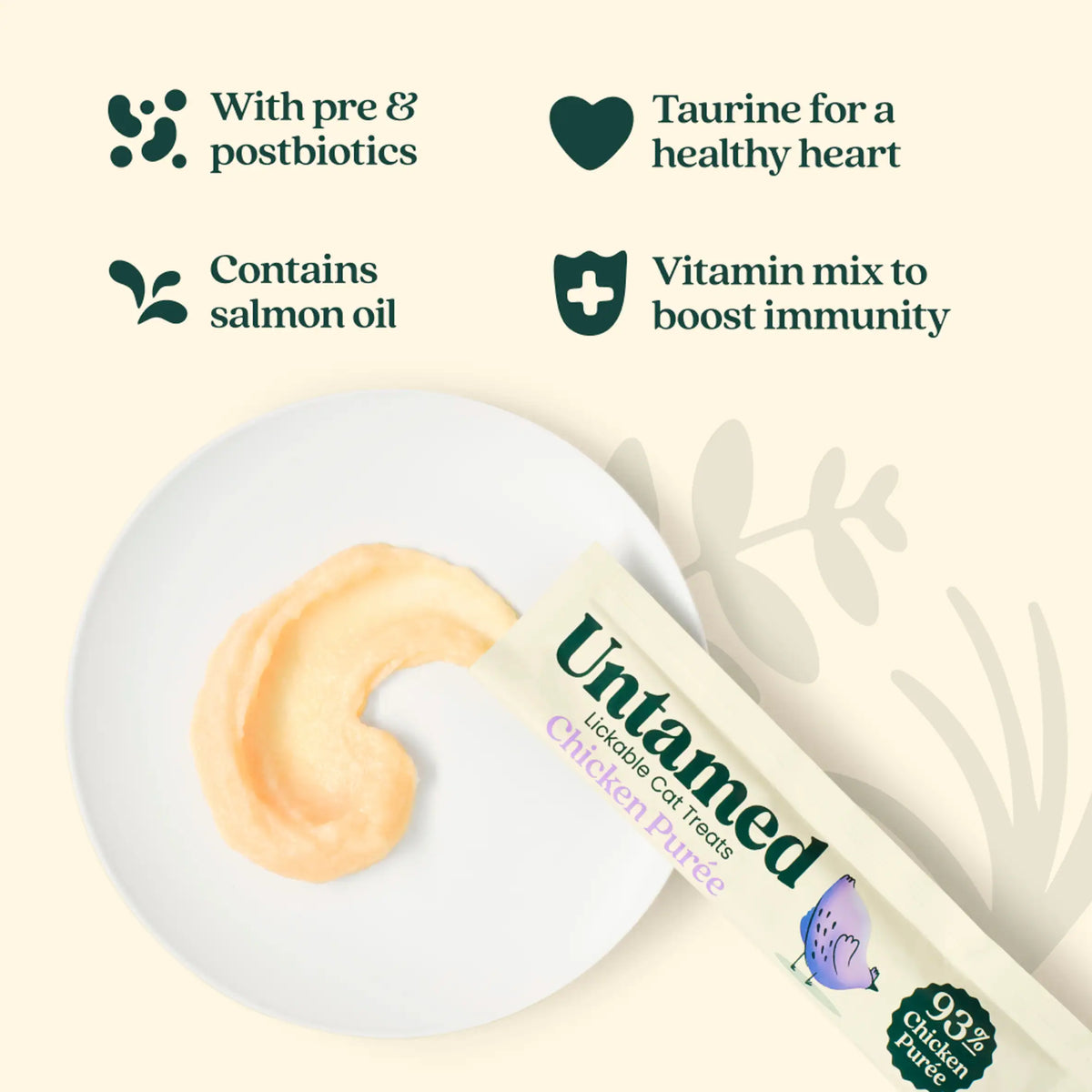 Untamed Chicken Puree 7 Sachet 105g — image 3
