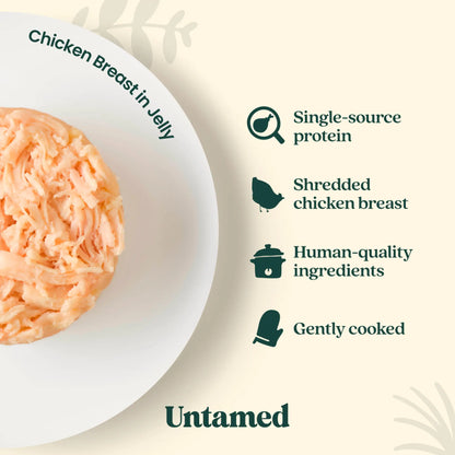 Untamed Chicken Selection Box in Jelly Cat Food 12 x 75G — image 3