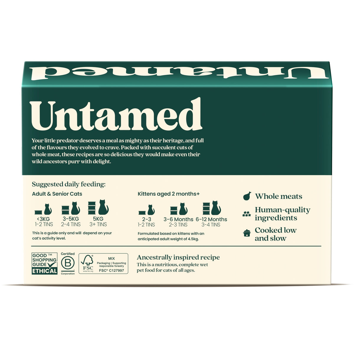 Untamed Chicken Selection Box in Jelly Cat Food 12 x 75G — image 5