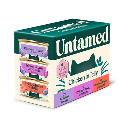 Untamed Chicken Selection Box in Jelly Cat Food 6 x 75G — image 2
