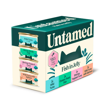 Untamed Fish Selection Box in Jelly Cat Food 6 x 75G — image 2