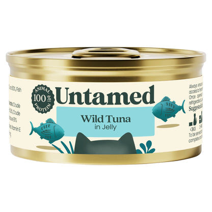 Untamed Wild Tuna in Jelly Cat Food 75G — image 1