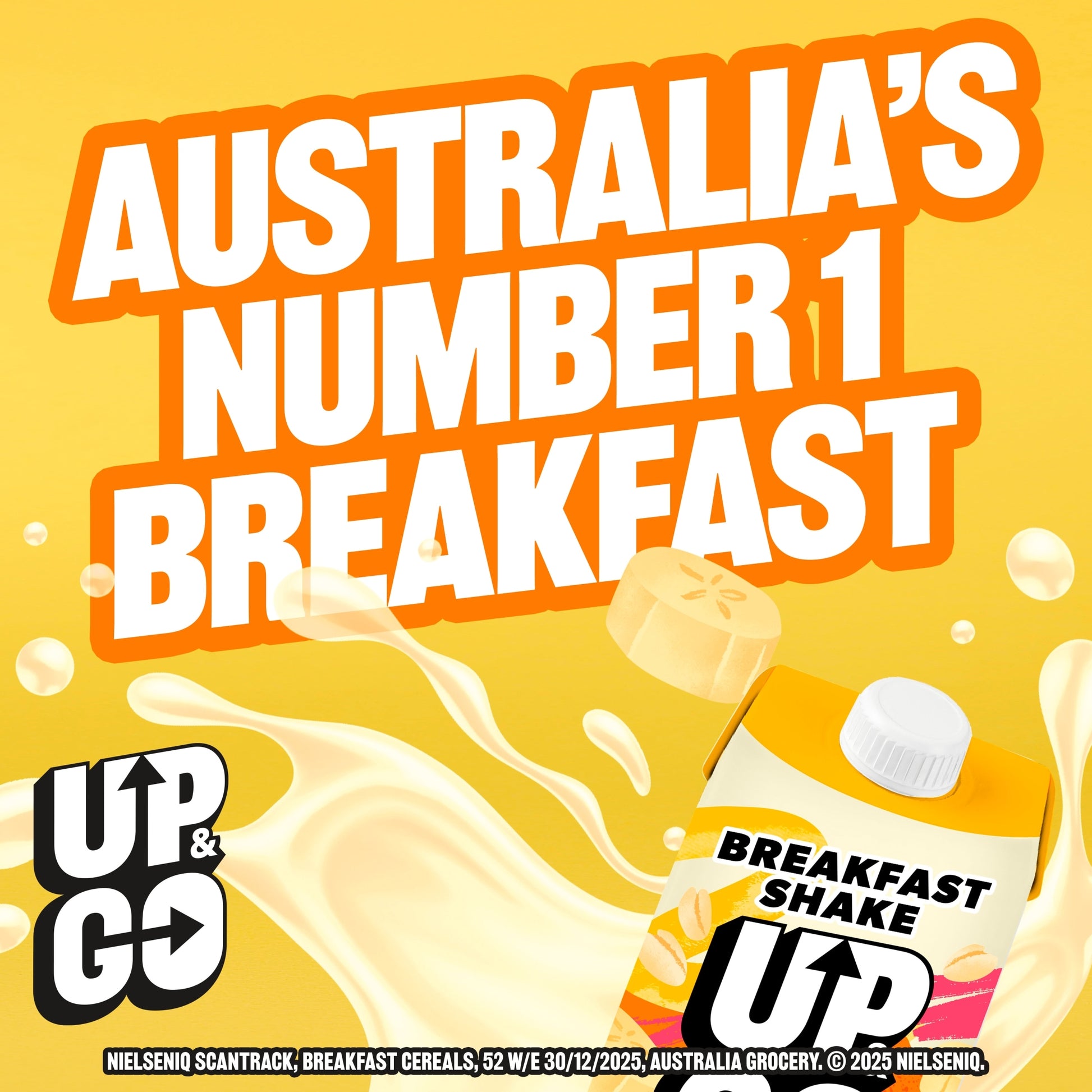 Up & Go Breakfast Shake - Banana & Honey 300ml — image 2