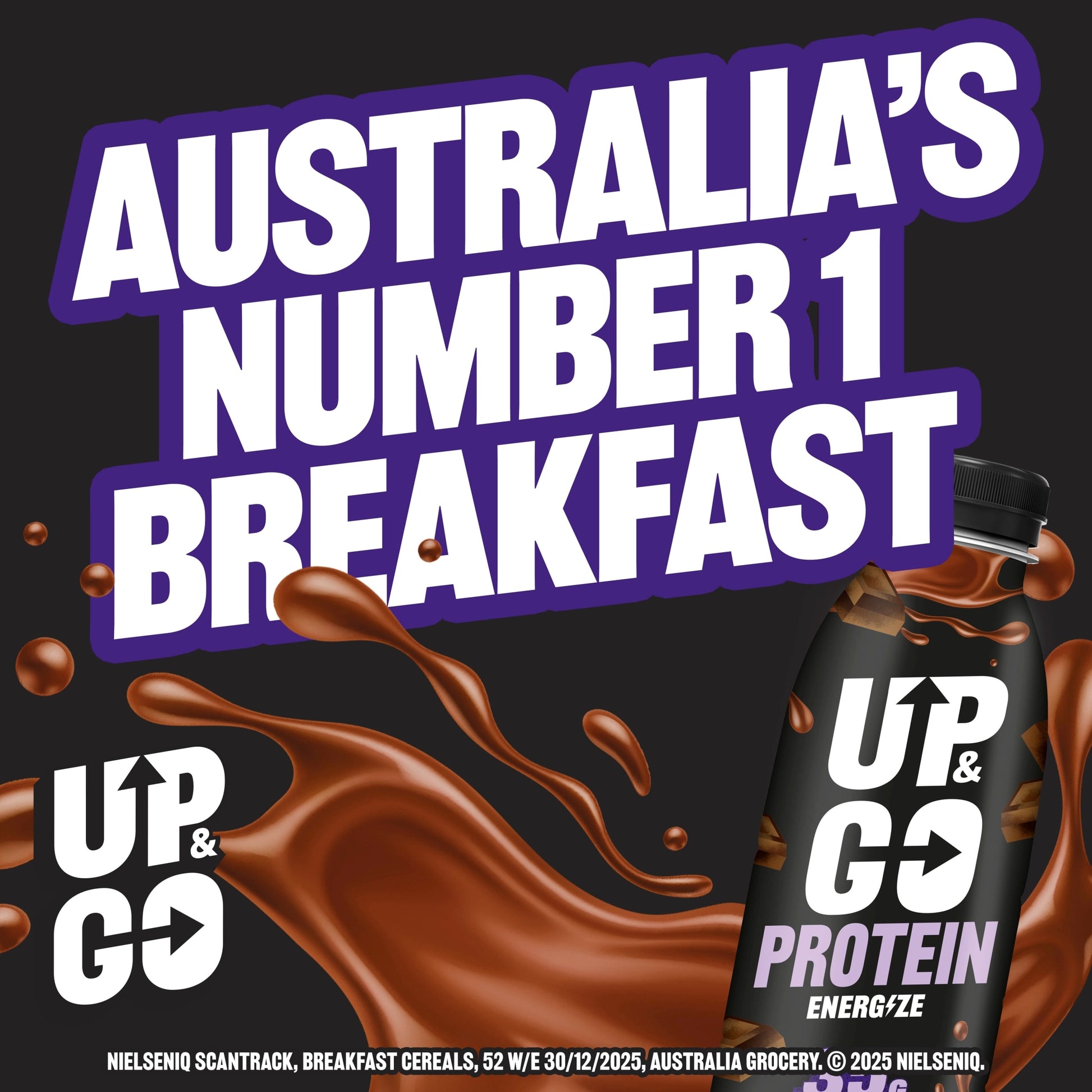 UP&GO Protein Energize Chocolate 500ml — image 2
