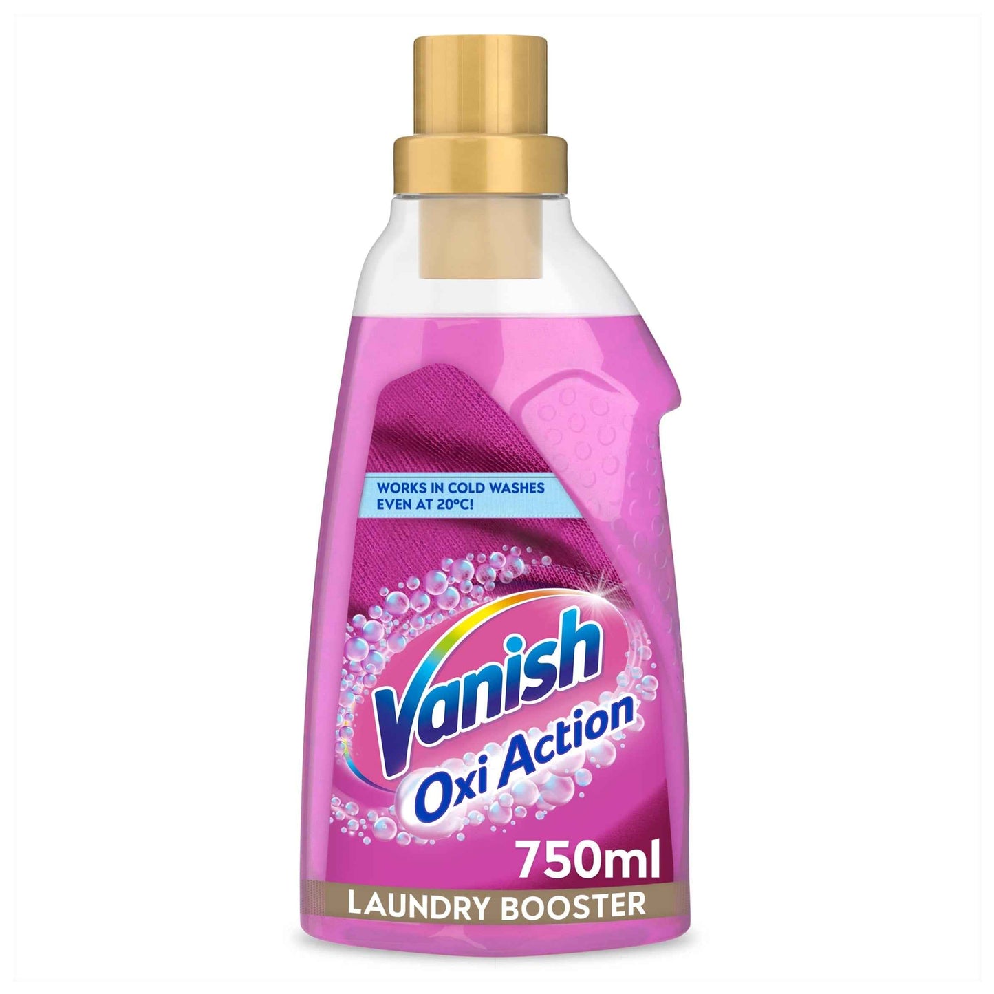 Vanish Gold Oxi Action Fabric Stain Remover Gel For Colours 750ml