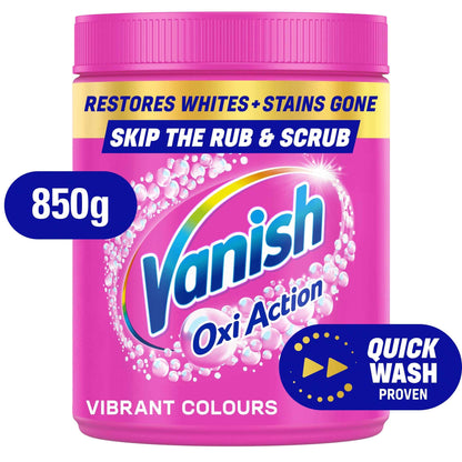 Vanish Gold Oxi Action Stain Remover For Colours 850g