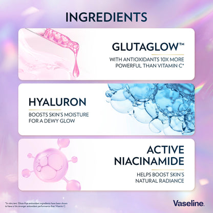 Vaseline Gluta-Hya Dewy Radiance Body Lotion Moisturiser 200ml — image 3