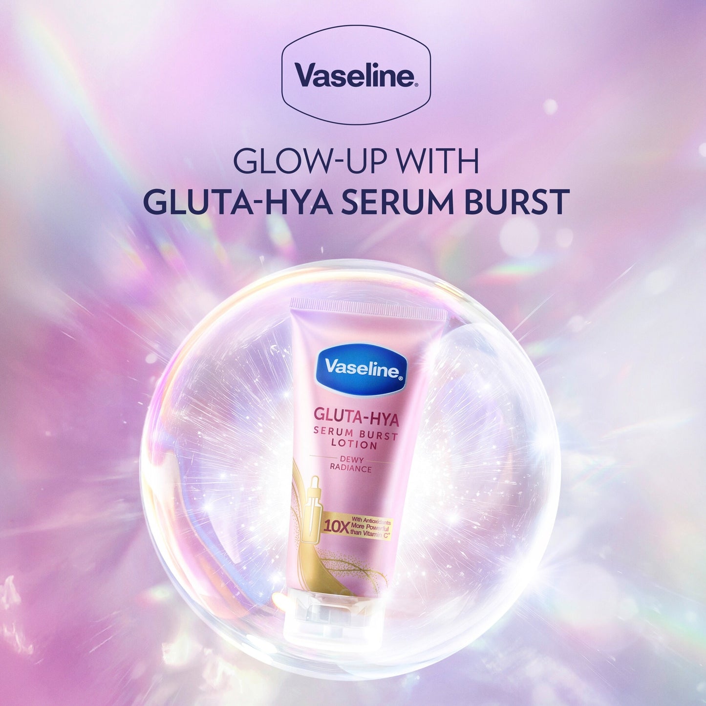 Vaseline Gluta-Hya Dewy Radiance Body Lotion Moisturiser 200ml — image 4