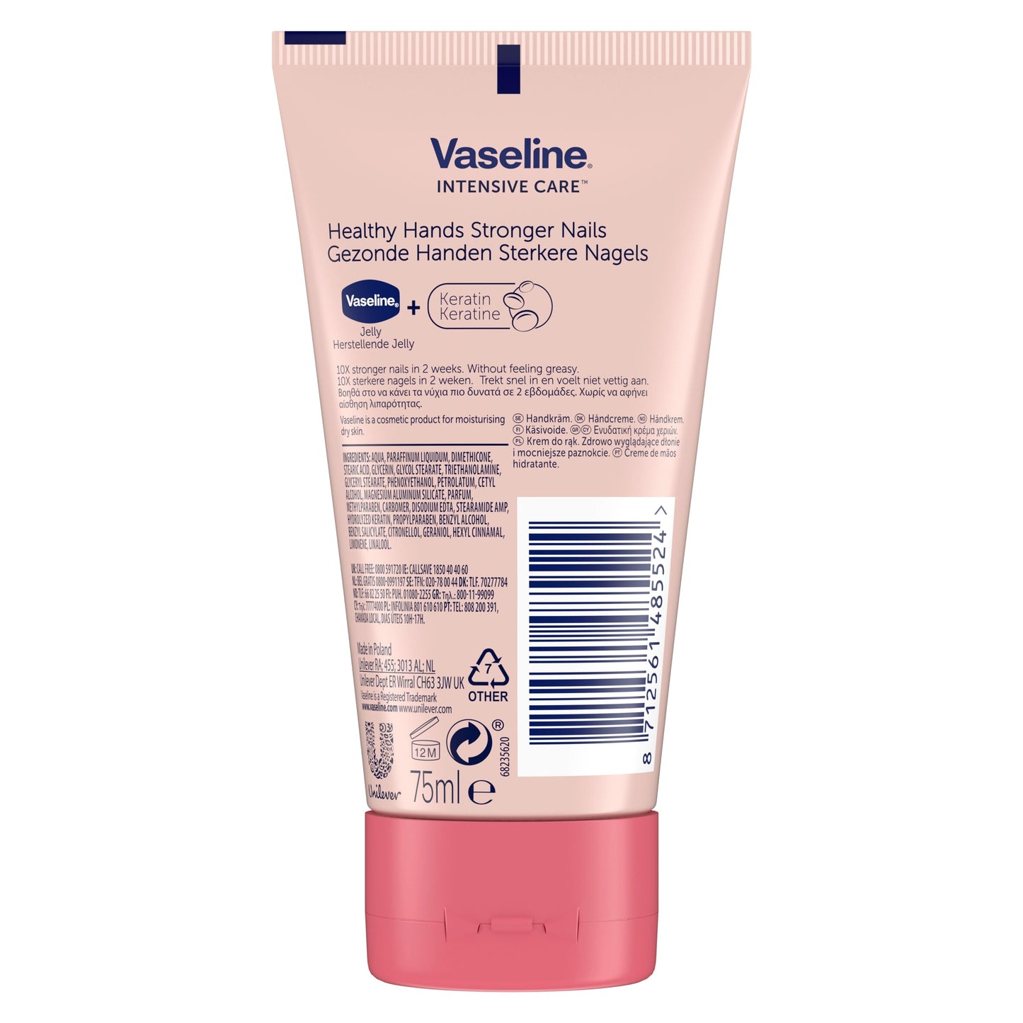 Vaseline Healthy Hands and Stronger Nails Hand Cream 75ml — image 2