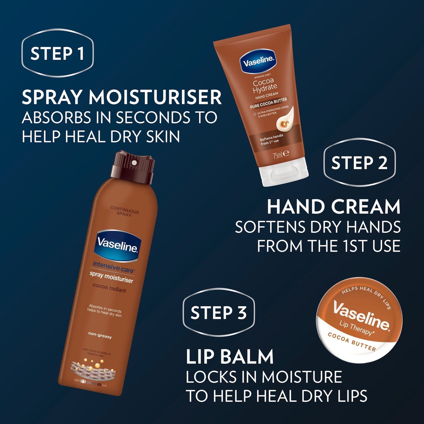 Vaseline Lip Therapy Cocoa 20G — image 4
