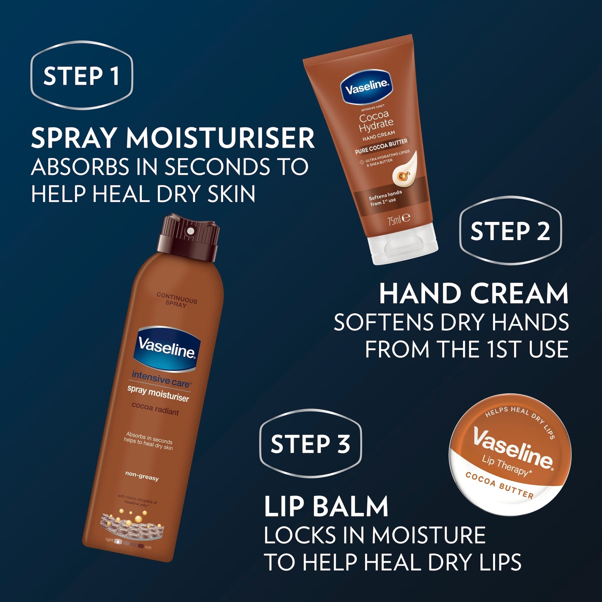 Vaseline Lip Therapy Cocoa 20G — image 4