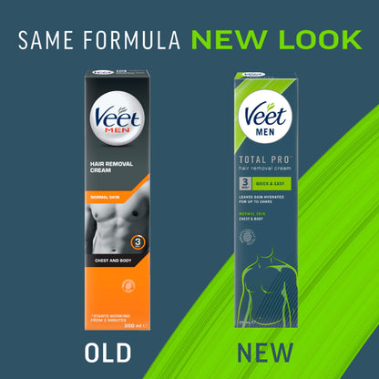 Veet Men Hair Removal Cream Chest & Body Normal Skin 200ml — image 2