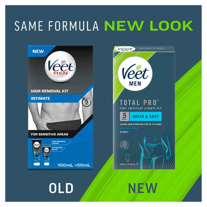 VEET Men Intimate Hair Removal Kit