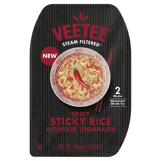 Veetee Japanese Togarashi Spicy Sticky Rice 280g — image 1