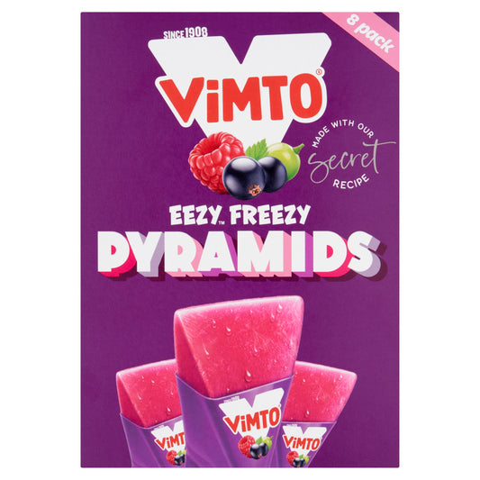 Vimto Eezy Freezy Pyramids 8x62ml — image 1